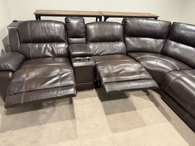 Large 3 Power Recliner Sectional