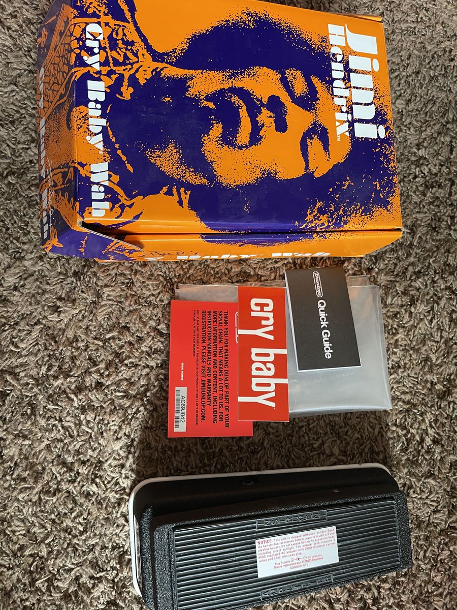 Dunlop JH1D Jimi Hendrix Signature Wah Pedal