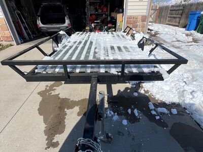 Toy hauler trailer