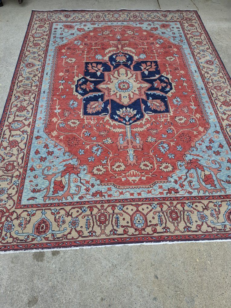 Handmade Turkish Rug 13'x9.5'