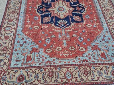 Handmade Turkish Rug 13'x9.5'