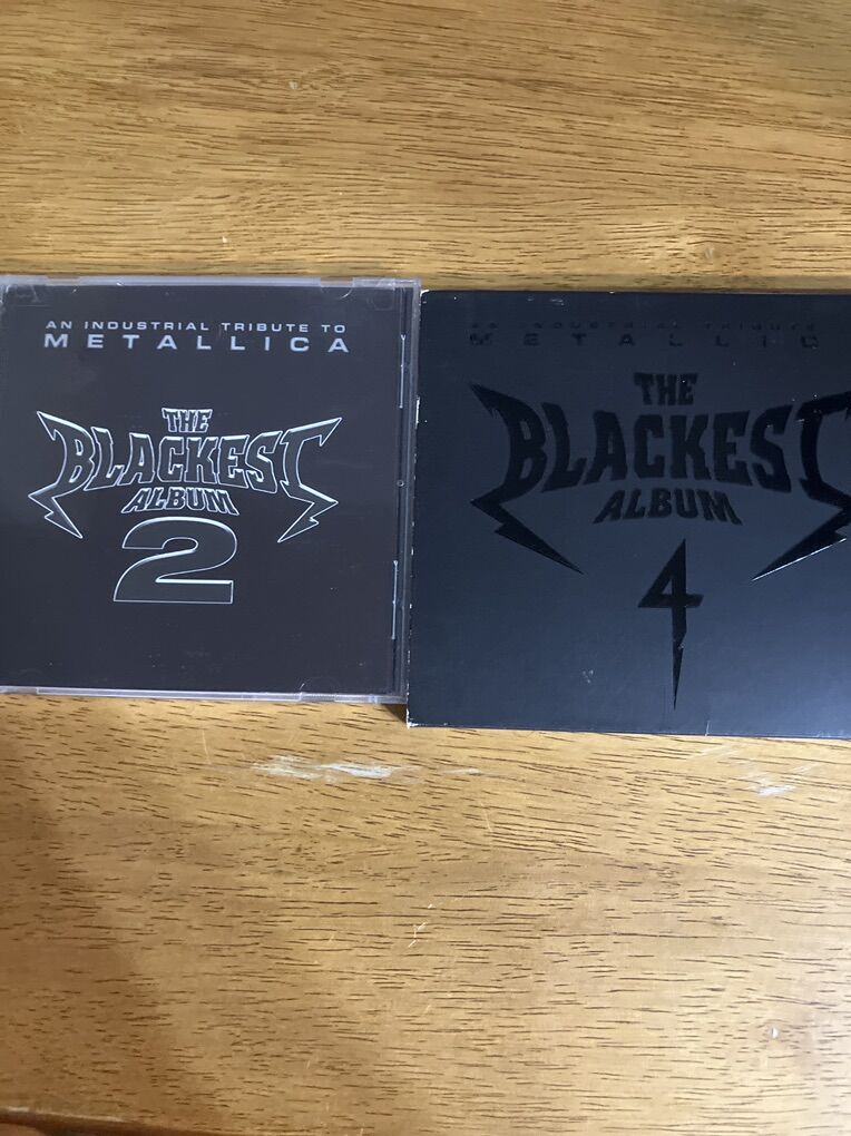 Set Of 2 Tribute To Metallica CDs