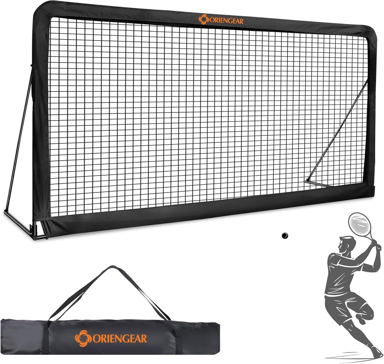 12' x 6' Tennis/Pickleball Rebounder Practice Wall