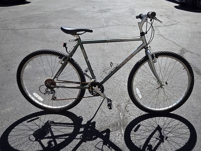 Four different types of Trek Mountain bikes