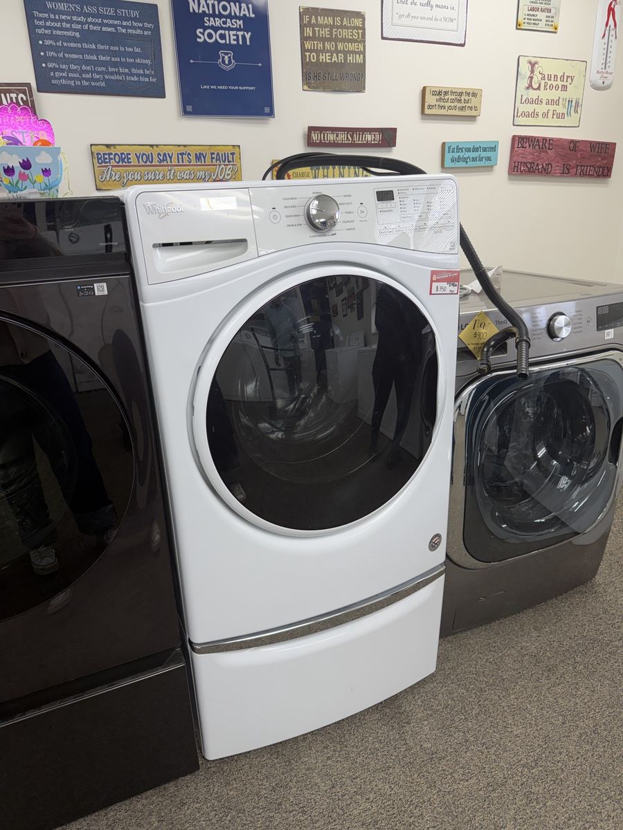 BIG SAVINGS! GOOD WHIRLPOOL FRONT LOAD WASHER