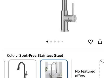 KRAUS Coda 2-Function Single Handle Pull Down Kitchen Faucet