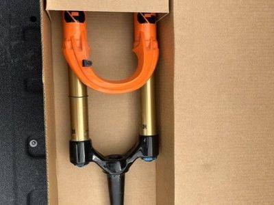 Perfect Condition 2026 Fox 38 Factory Float GRIP X2 - 29" - 170mm - Shiny Orange (new-2 rides only)