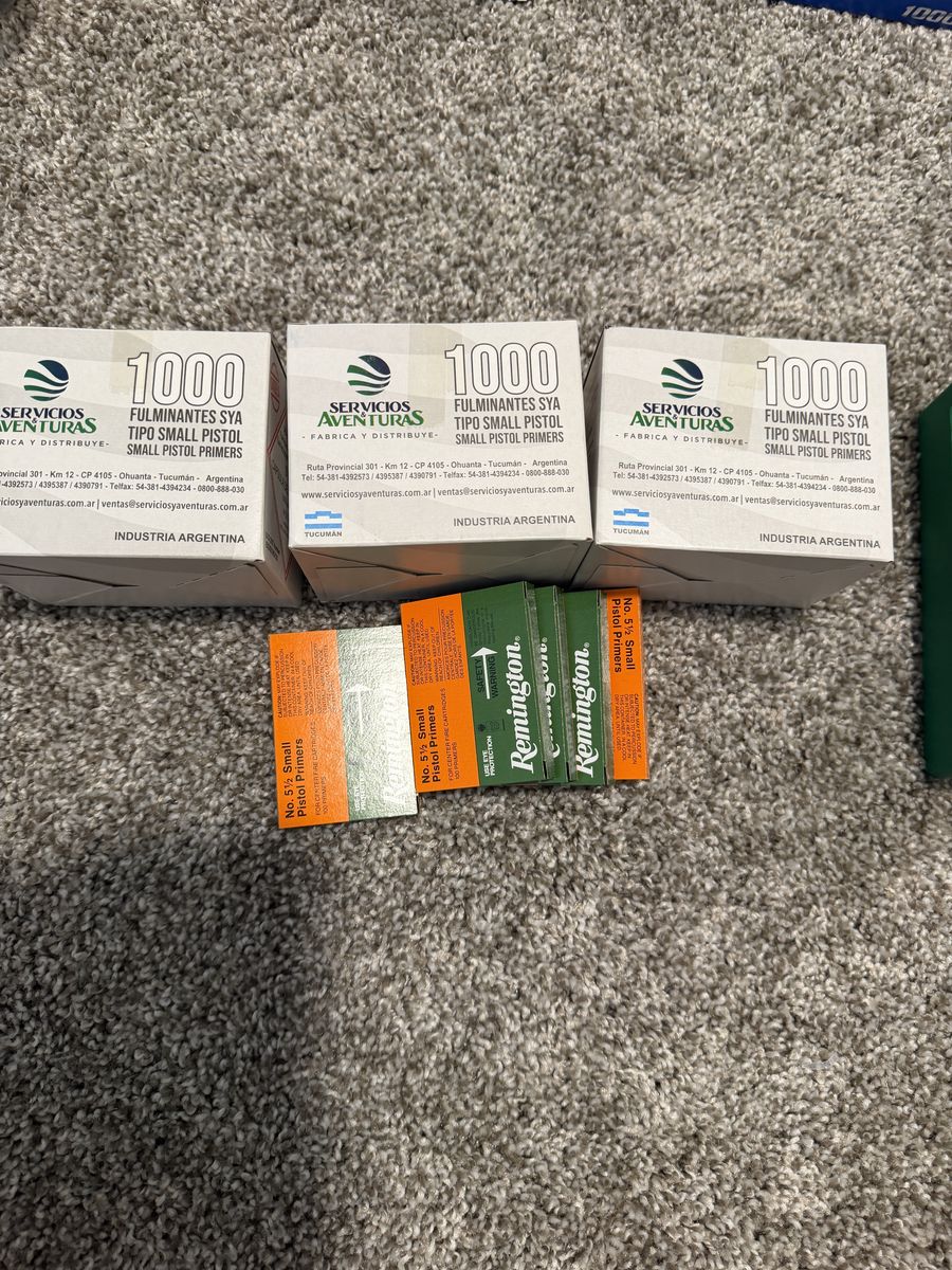 Small Pistol Primers