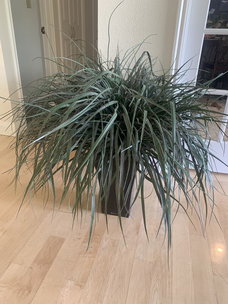 Faux Palm Grass Decor