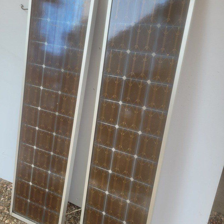 Two solar panels