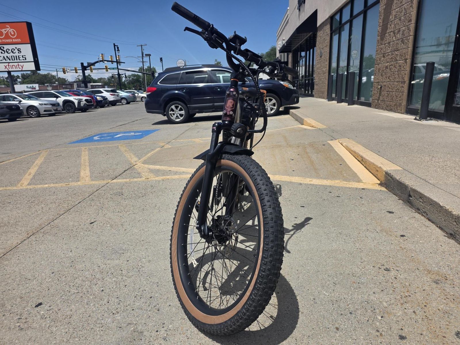 Rad Power Bikes Radster Trail Regular Frame Electric Bicycle - Copper Red, Fat Tire E-Bike with Basket