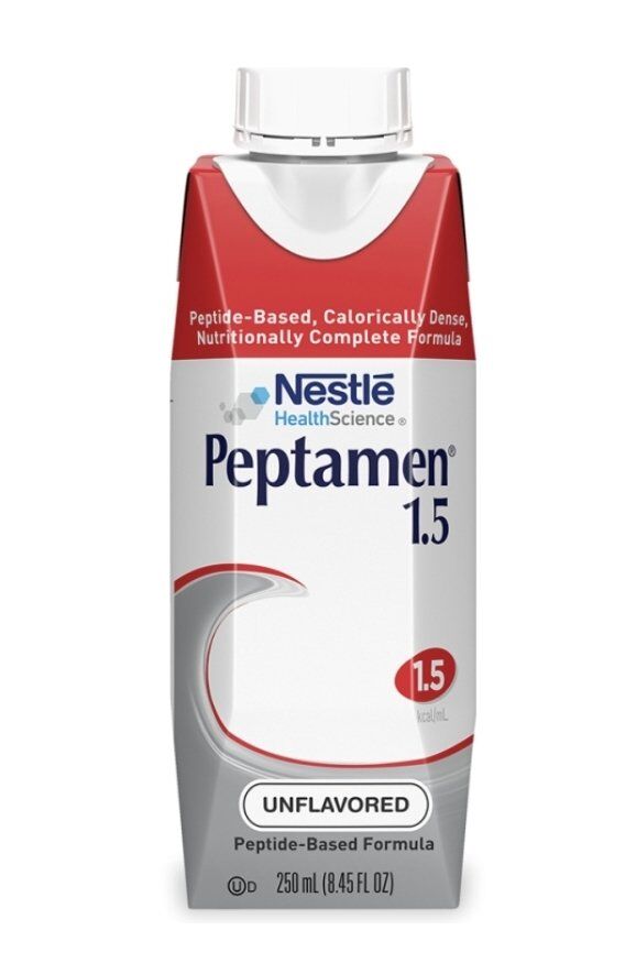 New Case 24 cartons Peptamen 1.5 Peptide Formula