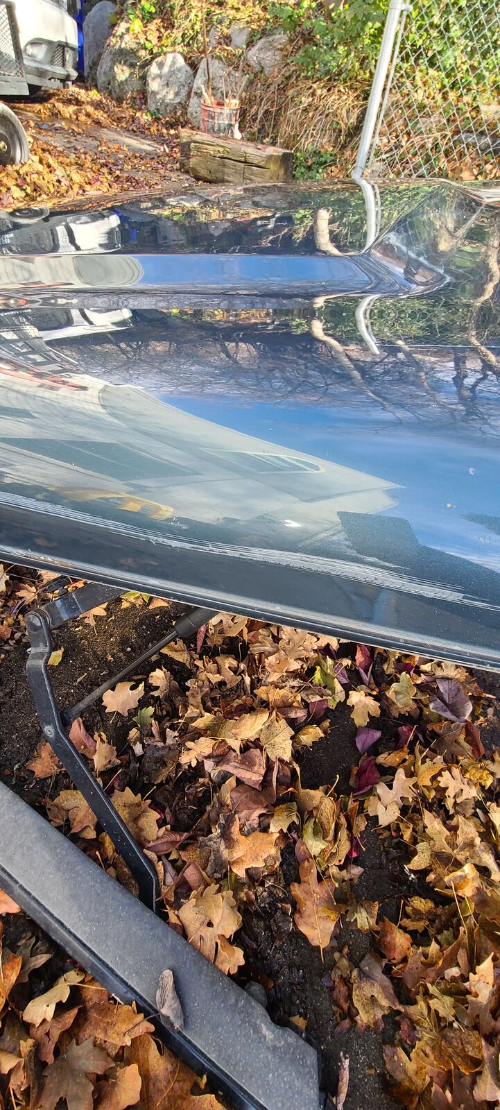 ARE truck bed cover damaged