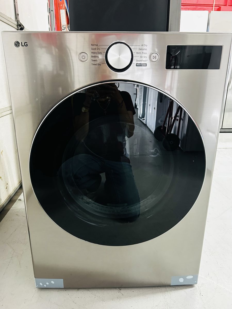Lg Steam Electric Front Load Dryer