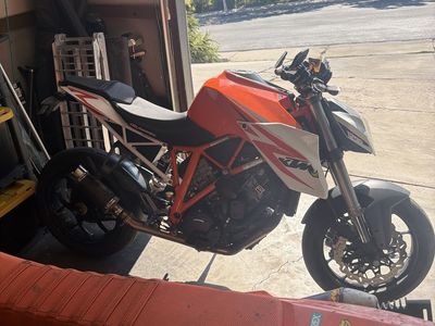 2015 KTM 1290 Super Duke R Motorcycle - Orange/White - 19,132 Miles