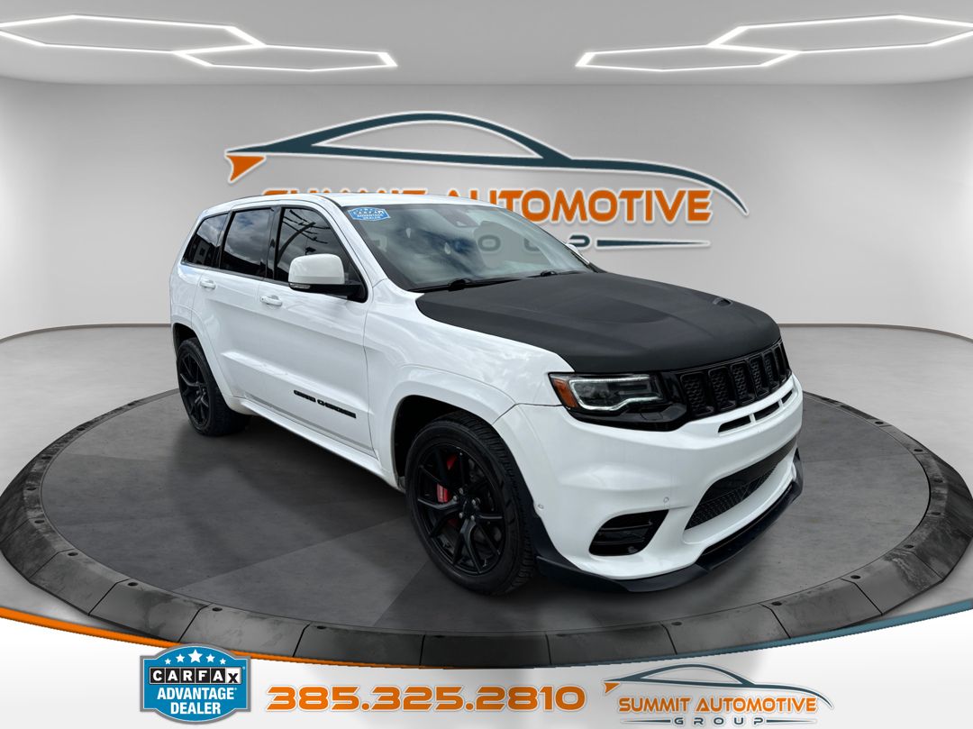 2019 Jeep Grand Cherokee SRT — rebuilt & branded title, 9% below market