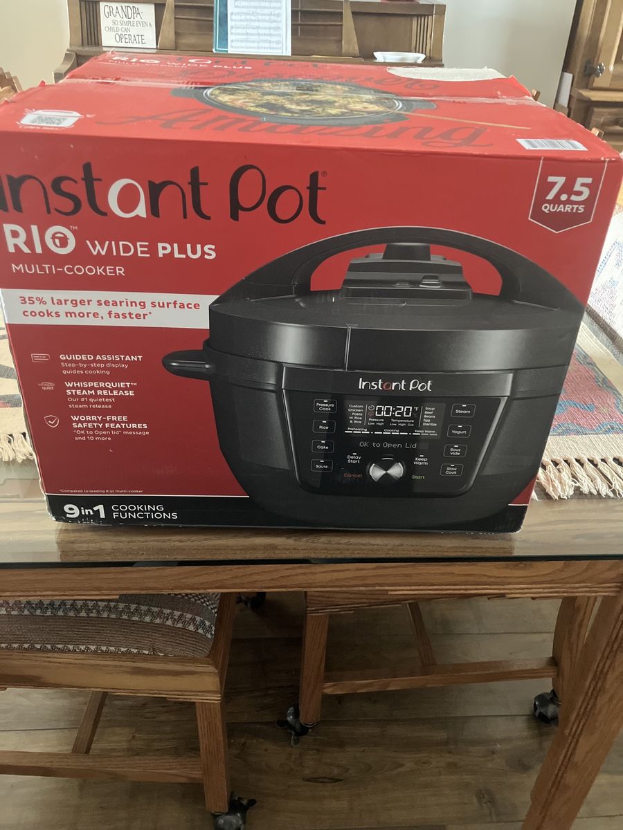 InstantPot 7.5 qt