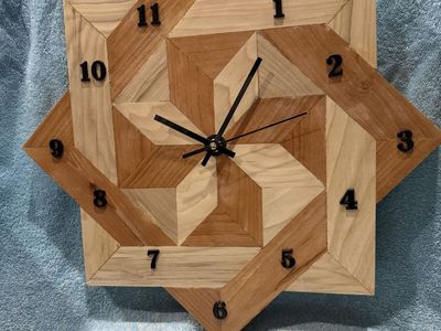 Wooden Clock