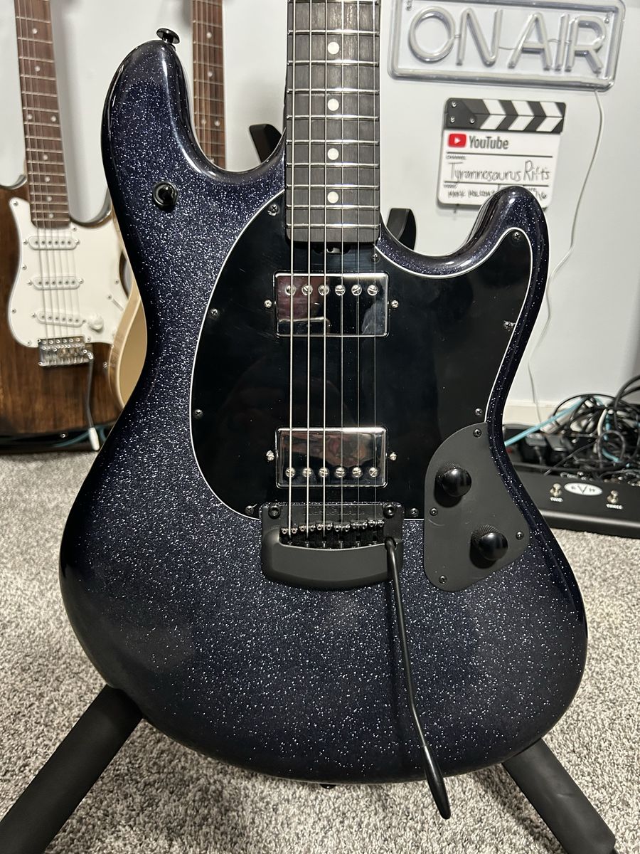 Ernie Ball Music Man StingRay RS - Eclipse Sparkle Finish Electric Guitar