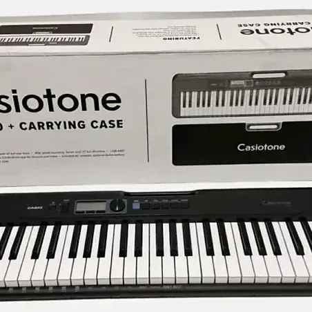 Brand new Casio_CT-S190 61-key Portable Keyboard/piano Bundle.