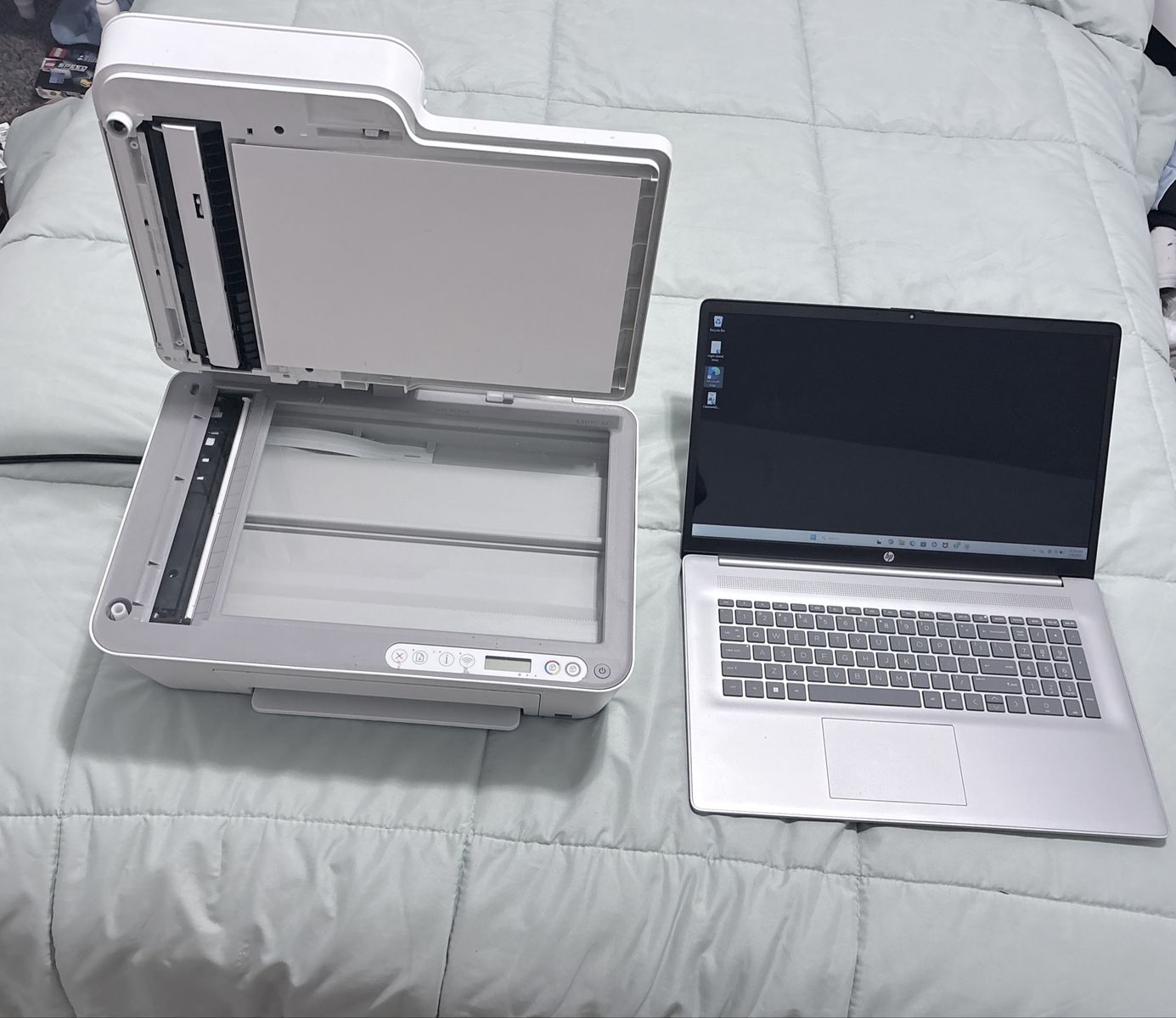 HP Laptop and Printer Bundle