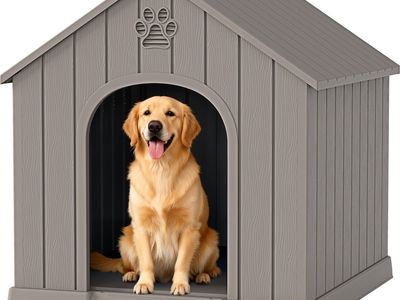 KAMABOKO Waterproof Indoor & Outdoor Dog House – NEW IN BOX (2 Available)
