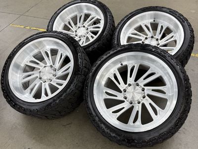 24x12 KG1 forged “rebels”/ 35x12.50r24 prevail m/t 8x170