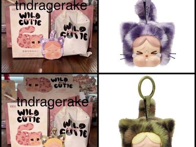 POP MART x CRYBABY Wild but Cutie Series - Vinyl Plush Pendant Blind Box