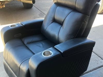 Leather Power Theater Recliner- 2 Available