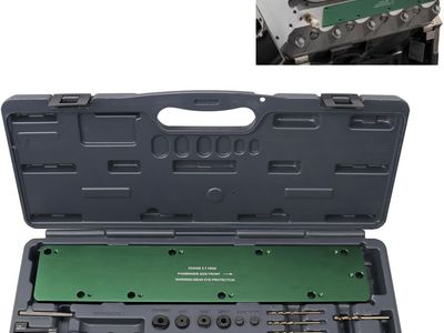 71500 Exhaust Manifold Bolt Stud Drill Template Removal Tool Set for 5.7L Hemi Motors dodge ram new