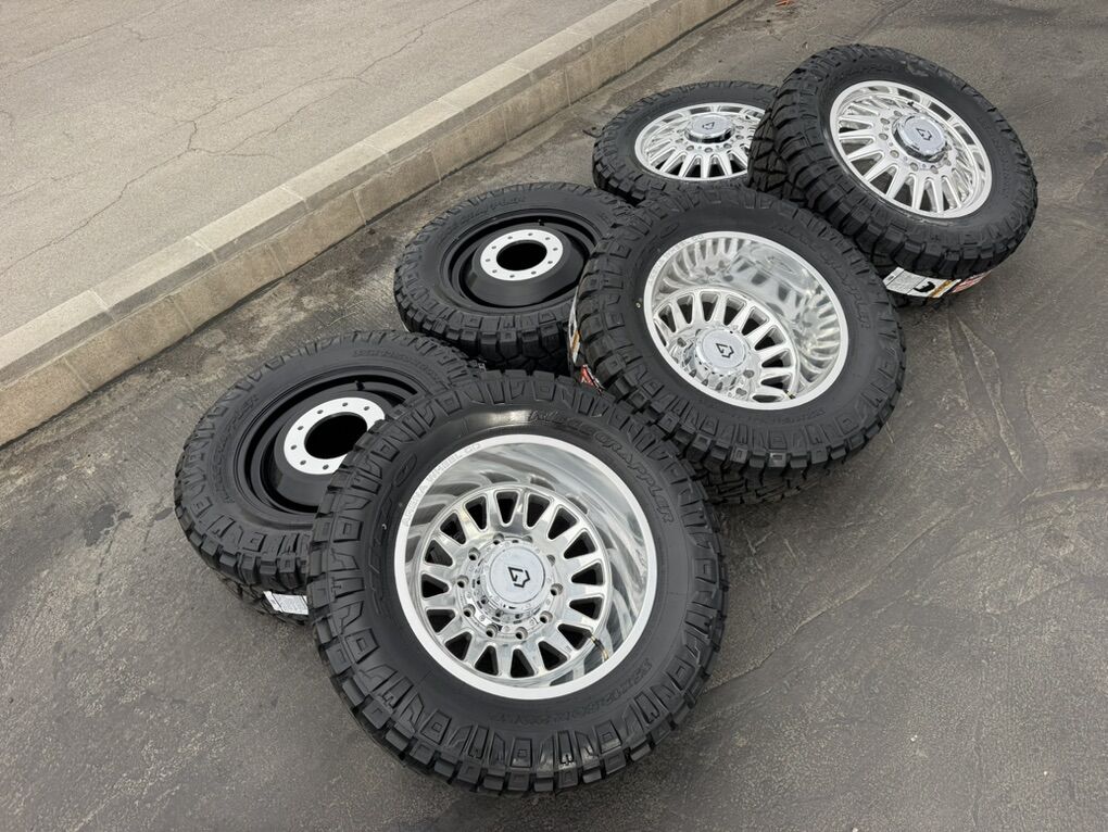 20 Arena 10 Lug Dually 10x225 35x12.50R20 Nitto RT