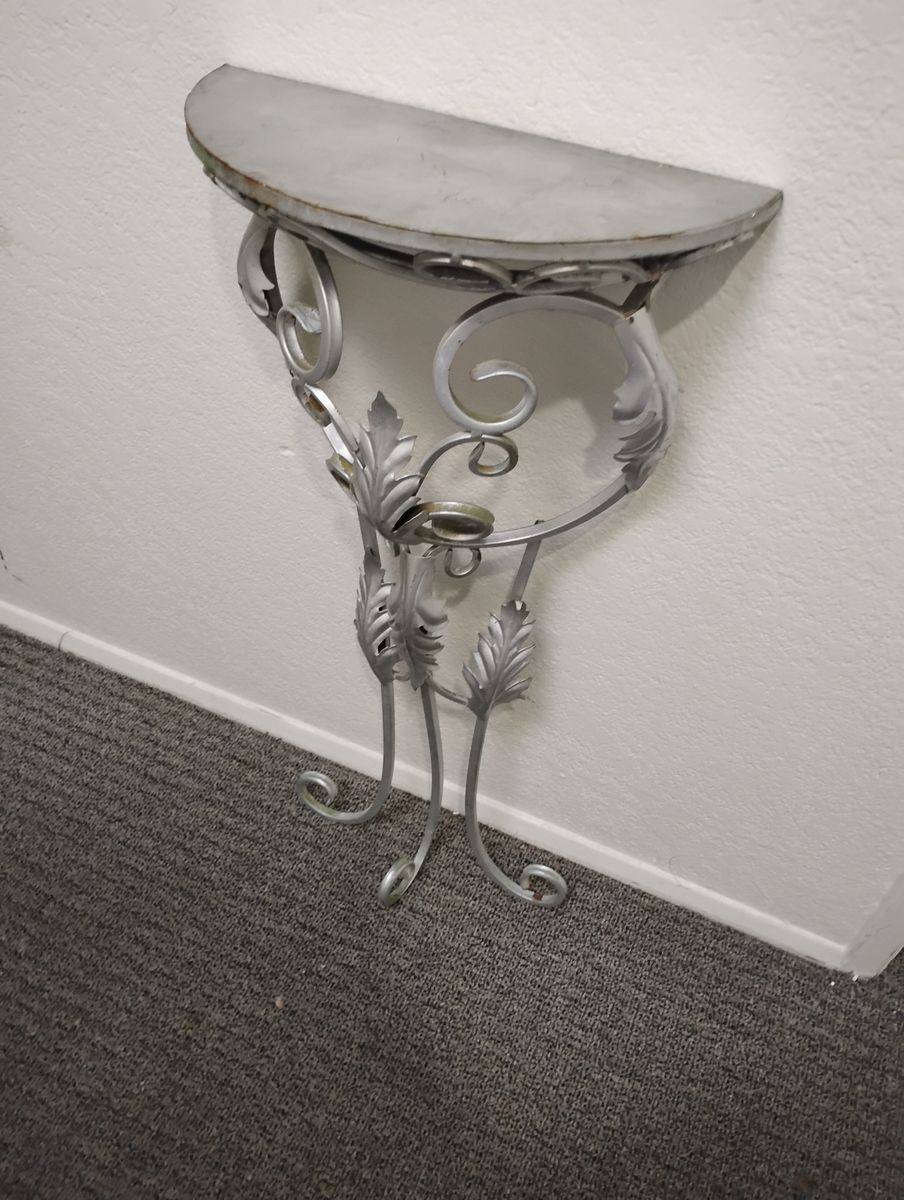 Metal shelf