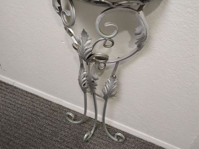 Metal shelf