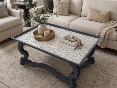 Mosaic Glass Tile Table