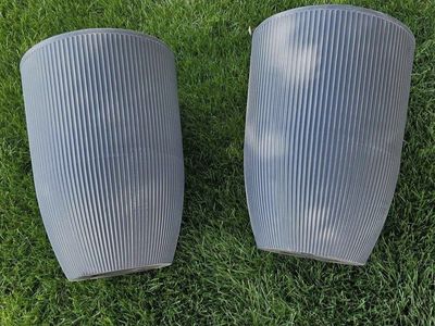 Fluted Planter - Large Set of 2