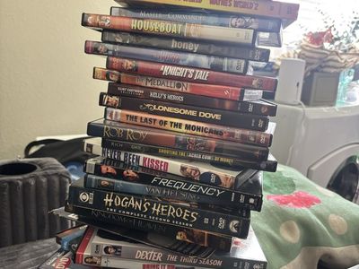 Large Lot of 50+ DVD Movies & TV Series - Action, Comedy, Drama, Sci-Fi Collection