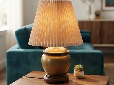 Vintage Wildwood Lampholder Table Lamp