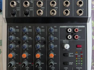 Brand New XENYX 802S Premium Analog 8-Input Mixer