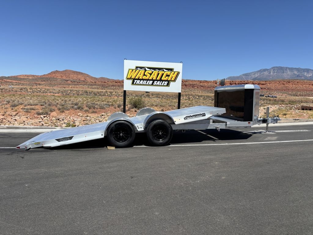 2027 Aluma 7'x18' Heavy XL Tilt Tandem Trailer wit