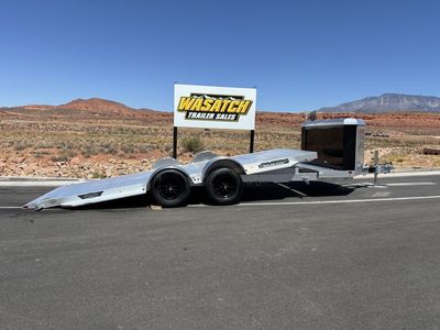 2027 Aluma 7'x18' Heavy XL Tilt Tandem Trailer wit