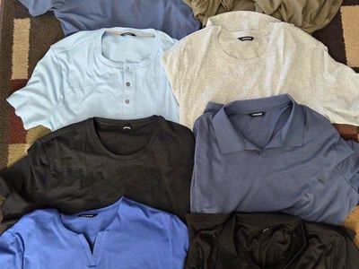 8 mens Jmierr brand shirts