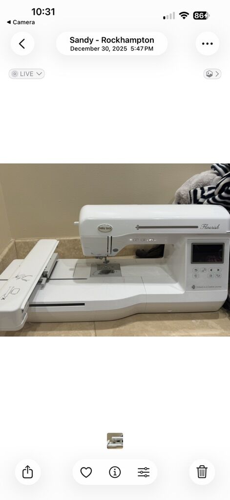 Flourish Embroidery Machine