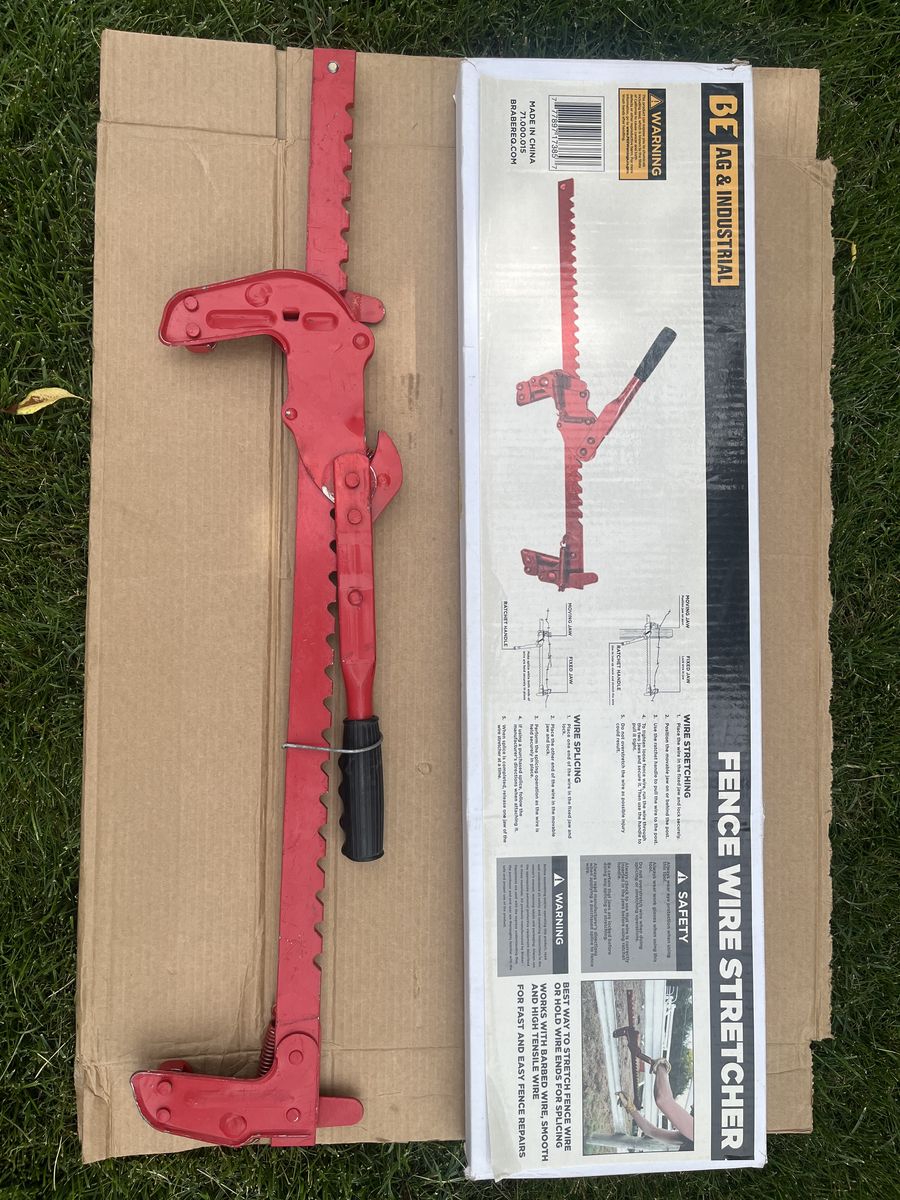 Braber Fence Wire Stretcher - barbed wire, smooth wire