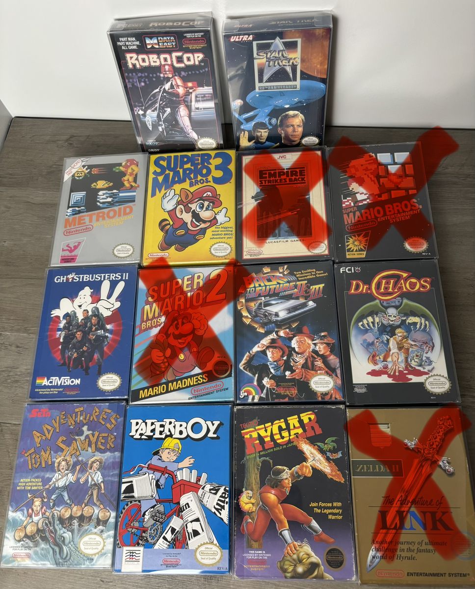 Nintendo CIB Collection, NES