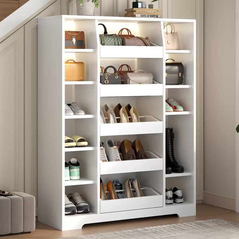 New in the box Shoe And Handbag Storage Cabinet with 5 Large Drawers