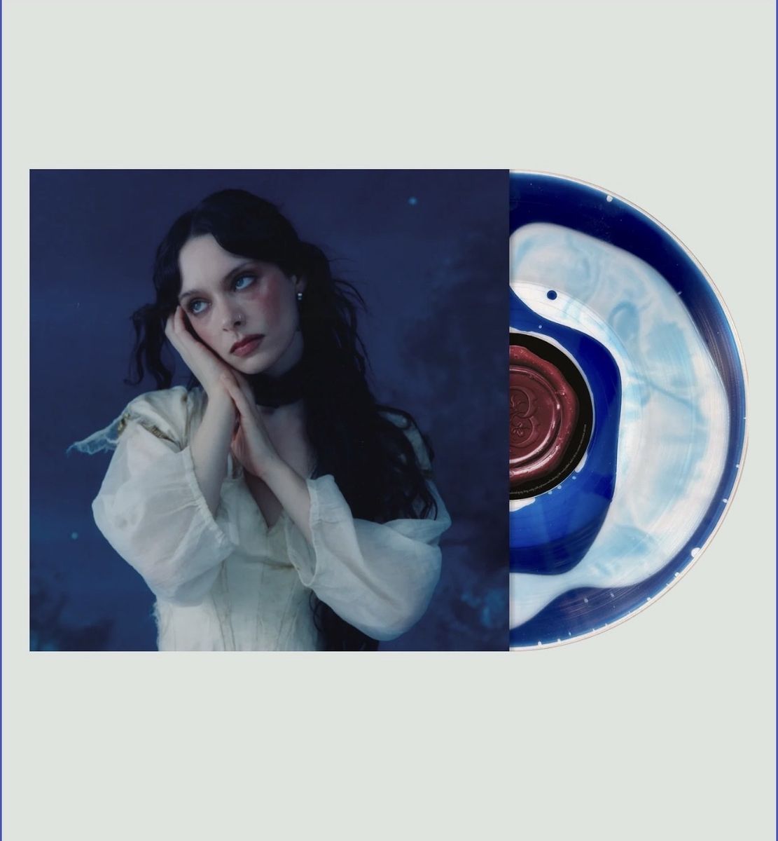 Holly Humberstone-Cruel World-Blue Liquid Filled Vinyl-Bad Word LP-NEW-Rare-Sold Out Everywhere