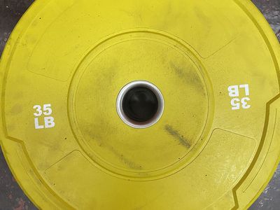 35LB BUMPER PLATE barbell weight