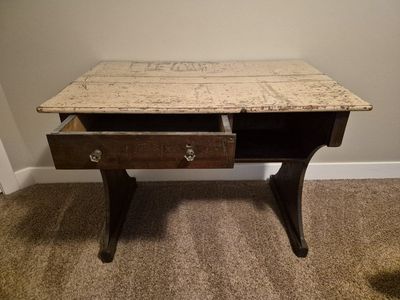 Unique Vintage Antique Desk