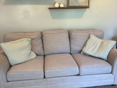 Couch and Loveseat Great Condition No pets Very clean-We are moving and cannot take with us out of state