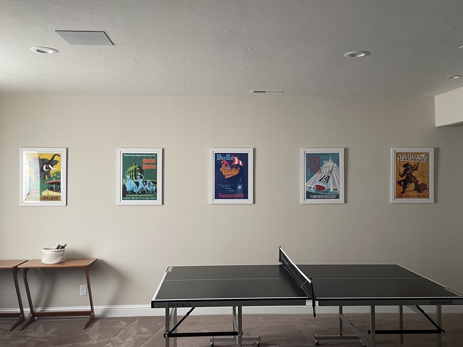 Vintage Disneyland framed prints